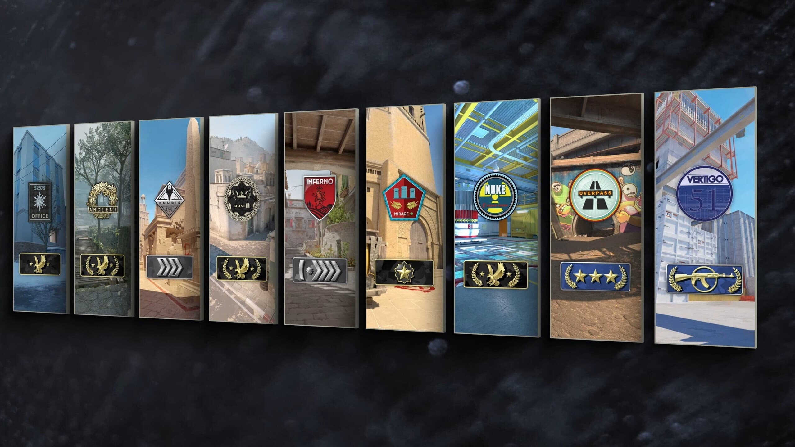 List of CS2 ranks
